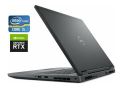 Мобильная рабочая станция Dell Precision 7740 / 17.3" (1920x1080) IPS / Intel Core i5-9400H (4 (8) ядра по 2.5 - 4.3 GHz) / 32 GB DDR4 / 512 GB SSD NVMe / nVidia Quadro RTX 3000, 6 GB GDDR6, 192-bit