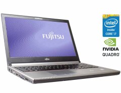 Мобільна робоча станція Fujitsu Celsius H770 / 15.6" (1920x1080) IPS / Intel Xeon E3-1505M v6 (4 (8) ядра по 3.0 - 4.0 GHz) / 32 GB DDR4 / 512 GB SSD M.2 / nVidia Quadro M2200, 4 GB GDDR5, 128-bit / WebCam / Win 10 Pro