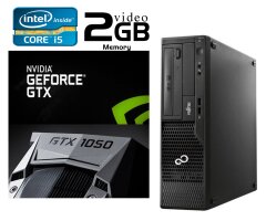 Fujitsu-Siemens Esprimo E510 SFF / Intel Core i5-3470 (4 ядра по 3.2GHz) / 6 Гб RAM DDR3 / 250 Гб HDD / nVidia GeForce GTX 1050 2 GB GDDR5 128-bit