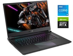 Игровой ноутбук Gigabyte Aorus 15 X5LF / 15.6" (1920x1080) IPS / Intel Core i5-13500H (12 (16) ядер по 3.5 - 4.7 GHz) / 16 GB DDR5 / 512 GB SSD / nVidia GeForce RTX 4050, 6 GB GDDR6, 96-bit / WebCam