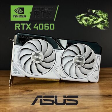 Дискретная видеокарта nVidia GeForce RTX 4060, 8 GB GDDR6, 128-bit / DisplayPort, HDMI