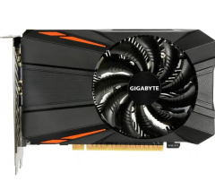 Дискретная видеокарта nVidia Gigabyte PCI-Ex GeForce GTX 1050 Ti, 4 GB GDDR5, 128-bit D5 4 GB (GV-N105TD5-4GD) / 1x DVI, 1x HDMI, 1x DP