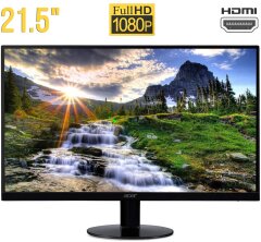 Монітор Б-клас Acer K222HQL / 21.5" (1920x1080) IPS / HDMI, DVI, VGA / VESA 100x100
