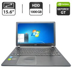 Ноутбук Acer Aspire V5-573G / 15.6" (1600x900) TN / Intel Core i5-4200U (2 (4) ядра по 1.6 - 2.6 GHz) / 8 GB DDR3 / 1000 GB HDD / nVidia GeForce GT 750M, 2 GB GDDR5, 128-bit / WebCam / Без АКБ
