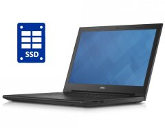 Ноутбук Б-класс Dell Inspiron 15 3542 / 15.6" (1366x768) TN / Intel Pentium 3558U (2 ядра по 1.7 GHz) / 4 GB DDR3 / 120 GB SSD / Intel HD Graphics / WebCam / АКБ не держит