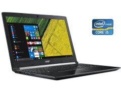 Ноутбук Acer Aspire A515-51-563W / 15.6" (1920x1080) TN / Intel Core i5-7200U (2 (4) ядра по 2.5 - 3.1 GHz) / 8 GB DDR4 / 240 GB SSD / Intel HD Graphics 620 / WebCam / Win 10 Home