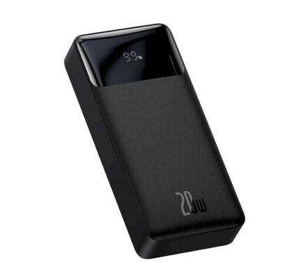 Новый Power Bank Baseus Bipow Black (PPBD050501) / 20000 mAh / 20W / до 12V/до 3A
