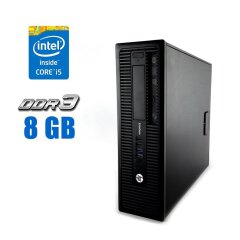 ПК HP ProDesk 400 G1 SFF / Intel Core i5-4430 (4 ядра по 3.0 - 3.2 GHz) / 8 GB DDR3 / 240 GB SSD / Intel HD Graphics 4600