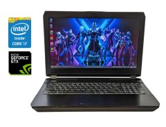 Игровой ноутбук Clevo Sager P650RP6 / 15.6" (1920x1080) IPS / Intel Core i7-6700HQ (4 (8) ядра по 2.6 - 3.5 GHz) / 16 GB DDR4 / 1000 GB SSD / nVidia GeForce GTX 1060, 6 GB GDDR5, 192-bit / WebCam
