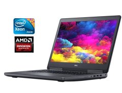 Мобильная рабочая станция Б-класс Dell Precision 7720 / 17.3" (1920x1080) IPS / Intel Xeon E3-1505M v6 (4 (8) ядра по 3.0 - 4.0 GHz) / 32 GB DDR4 / 256 GB SSD / AMD Radeon Pro WX 4130, 2 GB GDDR5, 128-bit