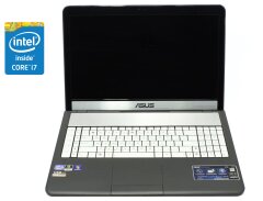 Ноутбук Asus N75S / 17.3" (1366x768) TN / Intel Core i7-2670QM (4 (8) ядра по 2.2 - 3.1 GHz) / 8 GB DDR3 / 240 GB SSD / Intel HD Graphics 3000 / WebCam / Win 10 Pro