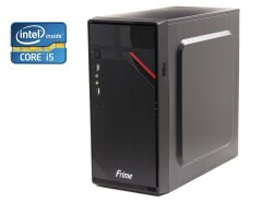 ПК Frime FC-003B Tower / Intel Core i5-4570T (2 (4) ядра по 2.9 - 3.6 GHz) / 8 GB DDR3 / 500 GB HDD / Intel HD Graphics 4600 / DVD-ROM / 400W