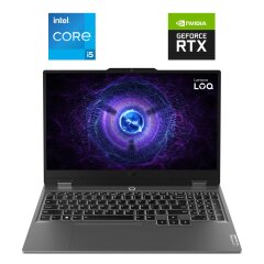 Игровой ноутбук Lenovo LOQ 15IRX9 / 15.6" (1920x1080) IPS / Intel Core i5-13450HX (10 (16) ядер по 2.4 - 4.6 GHz) / 16 GB DDR5 / 1000 GB SSD NVMe / nVidia GeForce RTX 4050, 6 GB GDDR6, 96-bit / WebCam