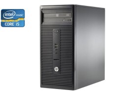 ПК HP 280 G1 Tower / Intel Core i5-4590 (4 ядра по 3.3 - 3.7 GHz) / 8 GB DDR3 / 120 GB SSD / Intel HD Graphics 4600 / DVD-RW