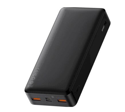 Новый Power Bank Baseus Bipow Black (PPBD050501) / 20000 mAh / 20W / до 12V/до 3A