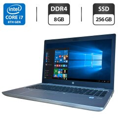 Ноутбук Б-клас HP ProBook 650 G4 / 15.6" (1366x768) TN / Intel Core i7-8650U (4 (8) ядра по 1.9 - 4.2 GHz) / 8 GB DDR4 / 256 GB SSD / Intel UHD Graphics 620 / WebCam