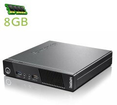 Неттоп Lenovo ThinkCentre M93 Tiny USFF / Intel Pentium G3220T (2 ядра по 2.6 GHz) / 8 GB DDR3 / no HDD / Intel HD Graphics / DisplayPort / Блок питания в комплекте