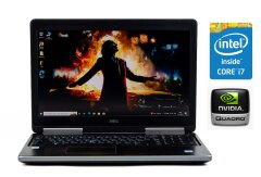 Мобильная рабочая станция Dell Precision 7510 / 15.6" (1920x1080) IPS / Intel Core i7-6920HQ (4 (8) ядра по 2.9 - 3.8 GHz) / 8 GB DDR4 / 480 GB SSD / nVidia Quadro M1000M, 2 GB GDDR5, 128-bit / WebCam / Win 10 Pro