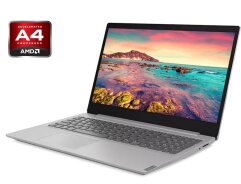 Ноутбук Lenovo IdeaPad S145-15AST / 15.6" (1366x768) TN / AMD A4-9125 (2 ядра по 2.3 - 2.6 GHz) / 8 GB DDR4 / 256 GB SSD / AMD Radeon R3 Graphics / WebCam / Win 10 Home