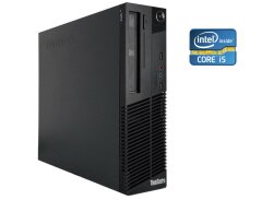 ПК Б-класс Lenovo ThinkCentre M73 SFF / Intel Core i5-4670 (4 ядра по 3.4 - 3.8 GHz) / 8 GB DDR3 / 240 GB SSD / Intel HD Graphics 4600 / DVD-RW