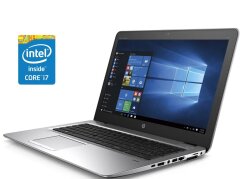 Ноутбук HP EliteBook 850 G3 / 15.6" (1920x1080) TN / Intel Core i7-6600U (2 (4) ядра по 2.6 - 3.4 GHz) / 8 GB DDR4 / 240 GB SSD / Intel HD Graphics 520 / WebCam / Win 10 Pro