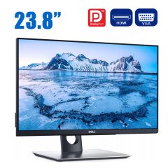Монитор Dell P2418HT / 23.8" (1920x1080) IPS Touch / HDMI, DisplayPort, VGA, USB 3.0 / VESA 100x100 