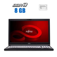 Ноутбук Fujitsu Lifebook E554 / 15.6" (1366x768) TN / Intel Core i3-4100M (2 (4) ядра по 2.5 GHz) / 8 GB DDR3 / 120 GB SSD / Intel HD Graphics 4600 / DisplayPort 