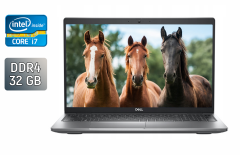 Ноутбук рабочая станция Dell Precision 3560 / 15.6" (1920x1080) IPS / Intel Core i7-1165G7 (4 (8) ядра по 2.8 - 4.7 GHz) / 32 GB DDR4 / 512 GB SSD / nVidia T500, 2 GB GDDR6, 64-bit / WebCam / HDMI / Windows 10