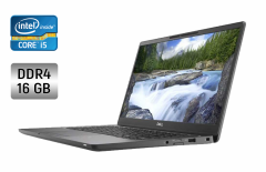 Ультрабук Б-класс Dell Latitude 7300 / 13.3" (1920x1080) IPS / Intel Core i5-8365U (4 (8) ядра по 1.6 - 4.1 GHz) / 16 GB DDR4 / 512 GB SSD / Intel UHD Graphics / WebCam / Fingerprint / Windows 10