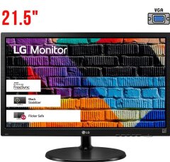 Монитор Б-класс LG 22M38A-B / 21.5" (1920x1080) TN / VGA / VESA 75x75