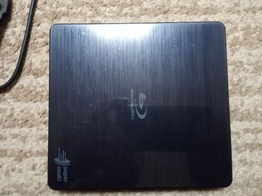 Внешний оптический привод LG Blu-ray LG BP55EB40 Black / USB 2.0