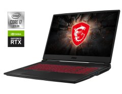 Игровой ноутбук MSI GL75 Leopard 10SFK / 17.3" (1920x1080) IPS / Intel Core i7-10750H (6 (12) ядер по 2.6 - 5.0 GHz) / 16 GB DDR4 / 512 GB SSD + 1000 GB HDD / nVidia GeForce RTX 2070, 8 GB GDDR6, 256-bit / WebCam