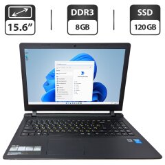 Ноутбук Lenovo B50-10 / 15.6" (1366x768) TN / Intel Pentium N3540 (4 ядра по 2.16 - 2.66 GHz) / 8 GB DDR3 / 120 GB SSD / Intel HD Graphics / WebCam / DVD-ROM