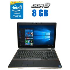 Ноутбук Dell Latitude E6520 / 15.6" (1366x768) TN / Intel Core i7-2620M (2 (4) ядра по 2.7 - 3.4 GHz) / 8 GB DDR3 / 256 GB SSD / nVidia NVS 4200M, 512 MB DDR3, 64-bit / WebCam