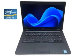 Ультрабук Б-класс Dell Latitude 5480 / 14" (1920x1080) IPS / Intel Core i5-6300U (2 (4) ядра по 2.4 - 3.0 GHz) / 16 GB DDR4 / 128 GB SSD / Intel HD Graphics 520 / WebCam / Win 10