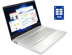 Ультрабук HP 15s-fq2039na / 15.6" (1920x1080) IPS / Intel Core i3-1115G4 (2 (4) ядра по 3.0 - 4.1 GHz) / 8 GB DDR4 / 256 GB SSD / Intel UHD Graphics / WebCam / Win 10