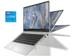 Ультрабук-трансформер HP EliteBook x360 1030 G8 / 13.3" (1920x1080) IPS Touch / Intel Core i5-1135G7 (4 (8) ядра по 2.4 - 4.2 GHz) / 16 GB DDR4 / 256 GB SSD / Intel Iris Xe Graphics / WebCam