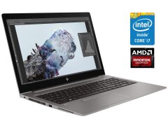 Мобильная рабочая станция Б-класс HP ZBook 15u G6 / 15.6" (1920x1080) IPS / Intel Core i7-8665U (4 (8) ядра по 1.9 - 4.8 GHz) / 16 GB DDR4 / 256 GB SSD / AMD Radeon Pro WX 3200, 4 GB GDDR5, 128-bit / WebCam