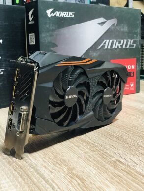 Дискретна відеоката AMD Radeon Gigabyte Aorus RX 570, 4 GB GDDR5, 256-bit