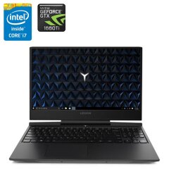 Ігровий ноутбук Lenovo Legion Y545 Gray / 15.6" (1920x1080) IPS / Intel Core i7-9750H (6 (12) ядра по 2.6 - 4.5 GHz) / 16 GB DDR4 / 1000 GB SSD / nVidia GeForce GTX 1660 Ti, 6 GB GDDR6, 192-bit / WebCam