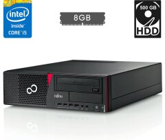 Комп'ютер Fujitsu Esprimo E720 E90+ SFF / Intel Core i5-4570 (4 ядра по 3.2 - 3.6 GHz) / 8 GB DDR3 / 500 GB HDD / Intel HD Graphics 4600 / 280W / DVD-RW / DisplayPort