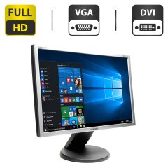 Монитор Б-класс Samsung SyncMaster 2443FW / 24" (1920x1200) TN / VGA, DVI / VESA 100x100 + Кабели (VGA, DVI на выбор) и питания