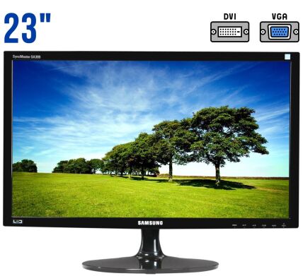 Монитор Б-класс Samsung SyncMaster S23A300B / 23" (1920x1080) TN / DVI, VGA Монитор Б-класс Samsung SyncMaster S23A300B / 23" (1920x1080) TN / DVI, VGA