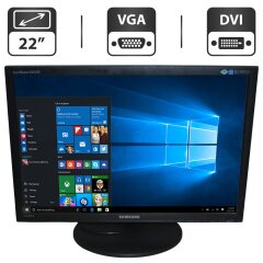 Монитор Samsung SyncMaster BX2240W / 22" (1680x1050) TN / VGA, DVI / VESA 75x75