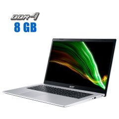 Ноутбук Acer Aspire 3 A317-53-31NG / 17.3" (1600x900) TN / Intel Core i3-1115G4 (2 (4) ядра по 3.0 - 4.1 GHz) / 8 GB DDR4 / 256 GB SSD M.2 / Intel UHD Graphics / WebCam / Win 11 Home 