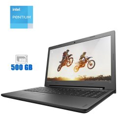 Ноутбук Lenovo IdeaPad 110-15IBR / 15.6" (1366x768) TN / Intel Pentium N3710 (4 ядра по 1.6 - 2.56 GHz) / 4 GB DDR3 / 500 GB HDD / Intel HD Graphics 405 / WebCam / DVD-ROM