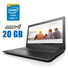 Ноутбук Lenovo IdeaPad 310-15IKB / 15.6" (1366x768) TN Touch / Intel Core i7-7500U (2 (4) ядра по 2.7 - 3.5 GHz) / 20 GB DDR4 / 256 GB SSD / Intel HD Graphics 620 / WebCam / Win 10