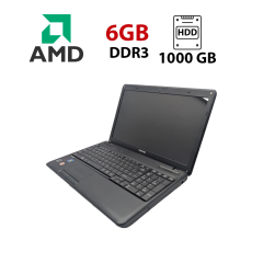 Ноутбук Toshiba Satellite C660D / 15.6" (1366x768) TN / AMD E-300 (2 ядра по 1.3 GHz) / 6 GB DDR3 / 1000 GB HDD / AMD Radeon HD 6310 Graphics / WebCam / Акб не держит