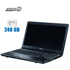 Ноутбук Toshiba Tecra A11 / 15.6" (1366x768) TN / Intel Core i3-330M (2 (4) ядра по 2.13 GHz) / 4 GB DDR3 / 240 GB SSD / Intel HD Graphics / WebCam 
