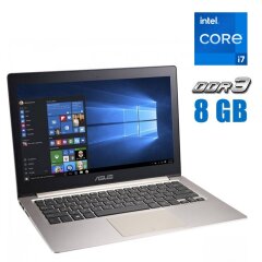 Ультрабук Asus Zenbook UX303UB / 13.3" (1920x1080) IPS / Intel Core i7-6500U (2 (4) ядра по 2.5 - 3.1 GHz) / 8 GB DDR3 / 128 GB SSD / nVidia GeForce 940M, 2 GB GDDR3, 64-bit / WebCam / Windows 10 Pro